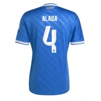 Real Madrid David Alaba #4 Tretí futbalový dres 2025-26 Krátky Rukáv